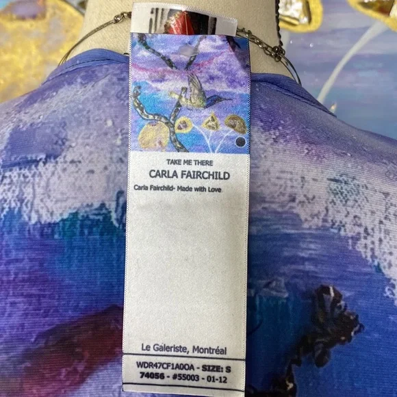 SOLD!! 😍 NWT! Original Wearable Art Dress 👗 - Picture 9 of 12